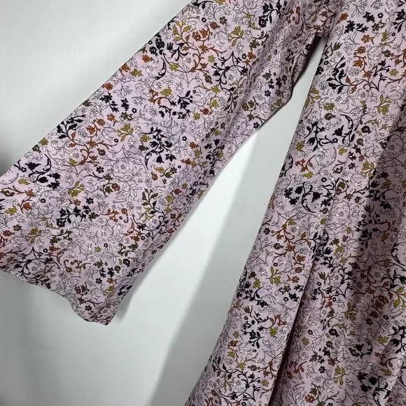 Elliette Tate Silk Ditsy Floral Mini Dress Feminine Romantic Size 6 Fairy - Picture 10 of 10